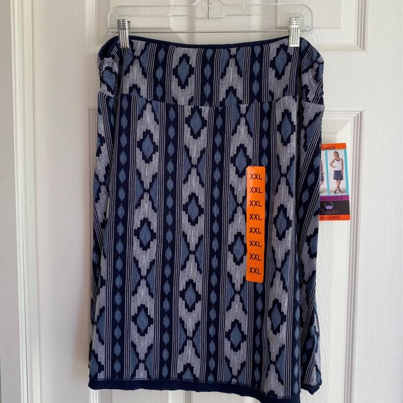 Aztec reversible stretch XXL skirt women's skirt NWT - Picture 1 of 5